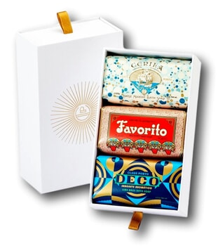 Claus Porto Gift Box 3 Soaps 150g DECO | FAVORITO | CERINA 